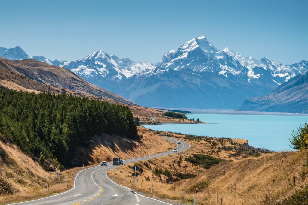 Lake Pukaki landscape